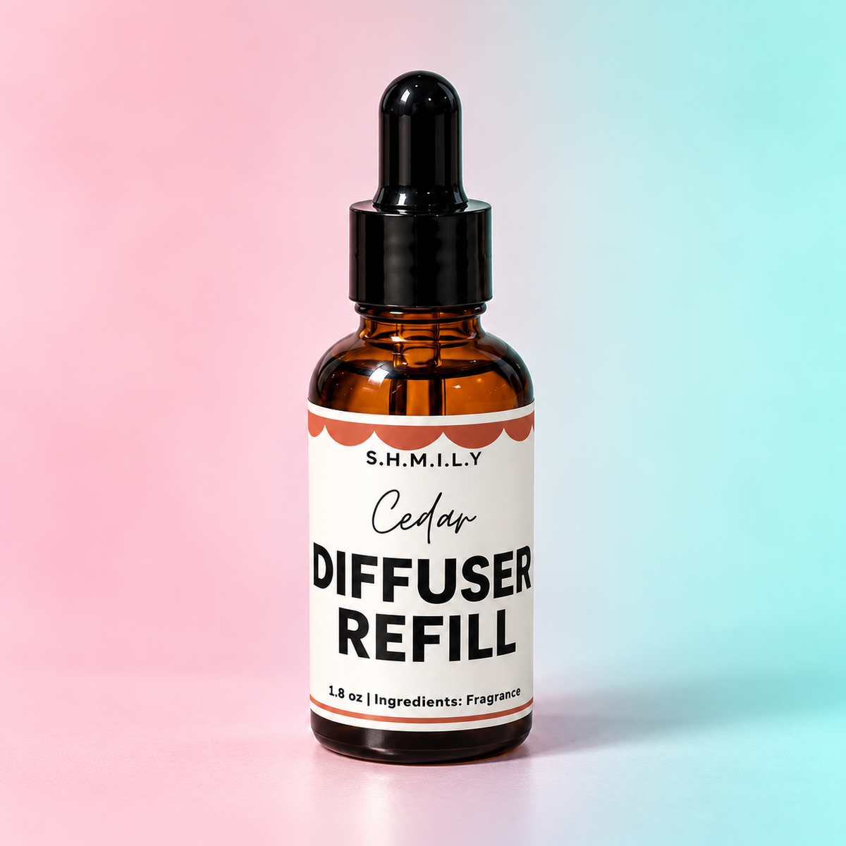 CAR DIFFUSER REFILL - 1.2 ounce Bottle
