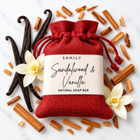 SANDALWOOD & VANILLA SOAP BAR