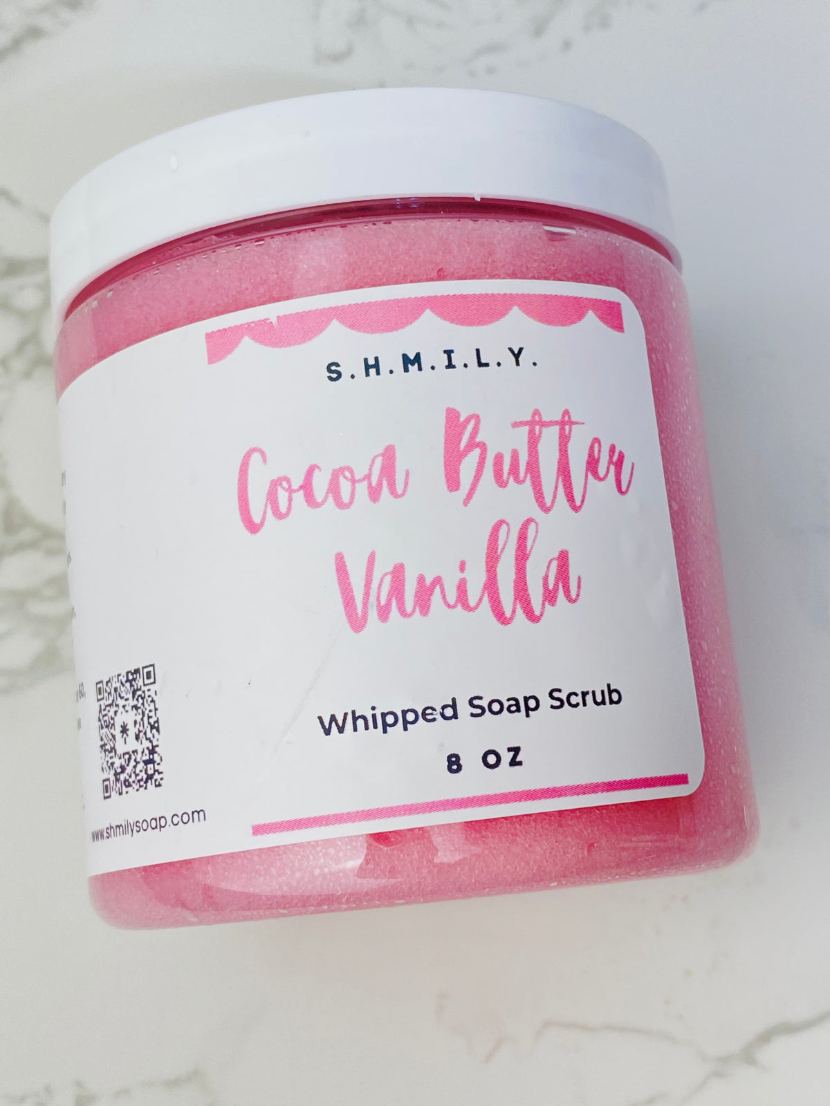 COCOA BUTTER VANILLA - WHIPPED SOAP SUGAR SCRUB
