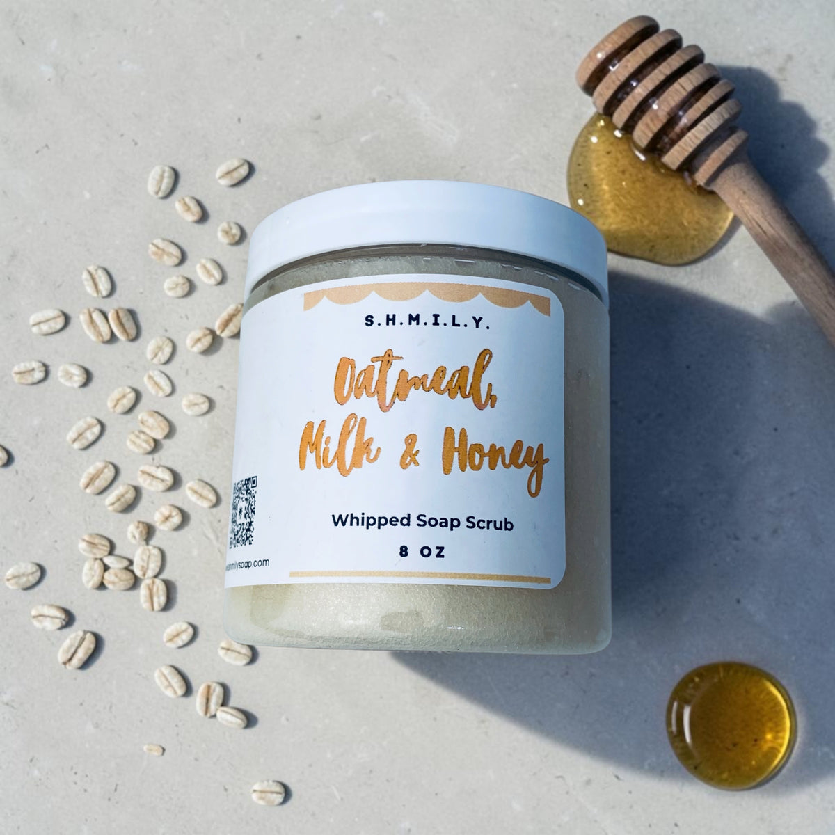 OATMEAL, MILK & HONEY SUGAR SCRUB