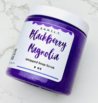 Blackberry Magnolia - Whipped Soap Sugar Scrub