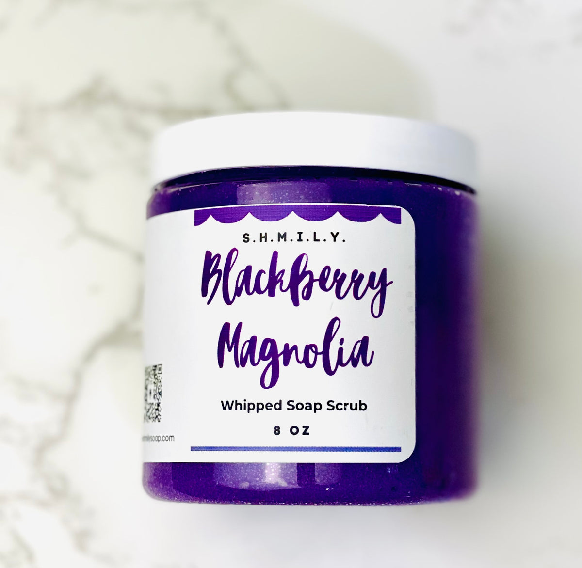 Blackberry Magnolia - Whipped Soap Sugar Scrub