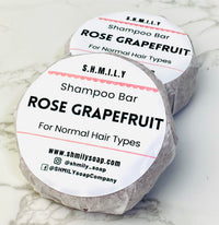 SHAMPOO BAR - ROSE GRAPEFRUIT- HAIR STRENGTH