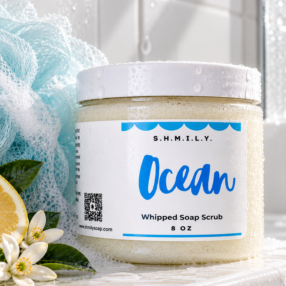 OCEAN NEROLI + BERGAMOT SUGAR SCRUB