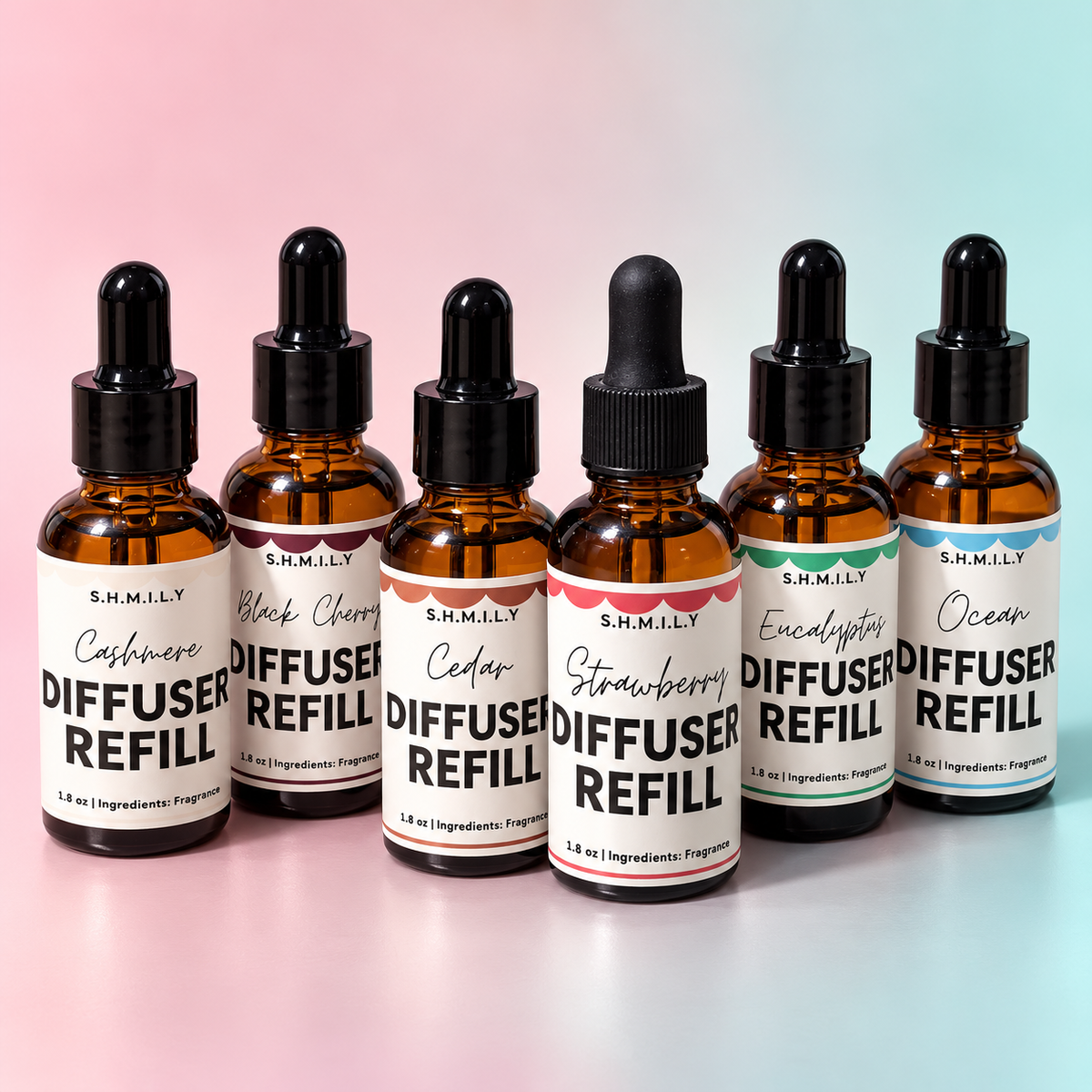 CAR DIFFUSER REFILL - 1.2 ounce Bottle