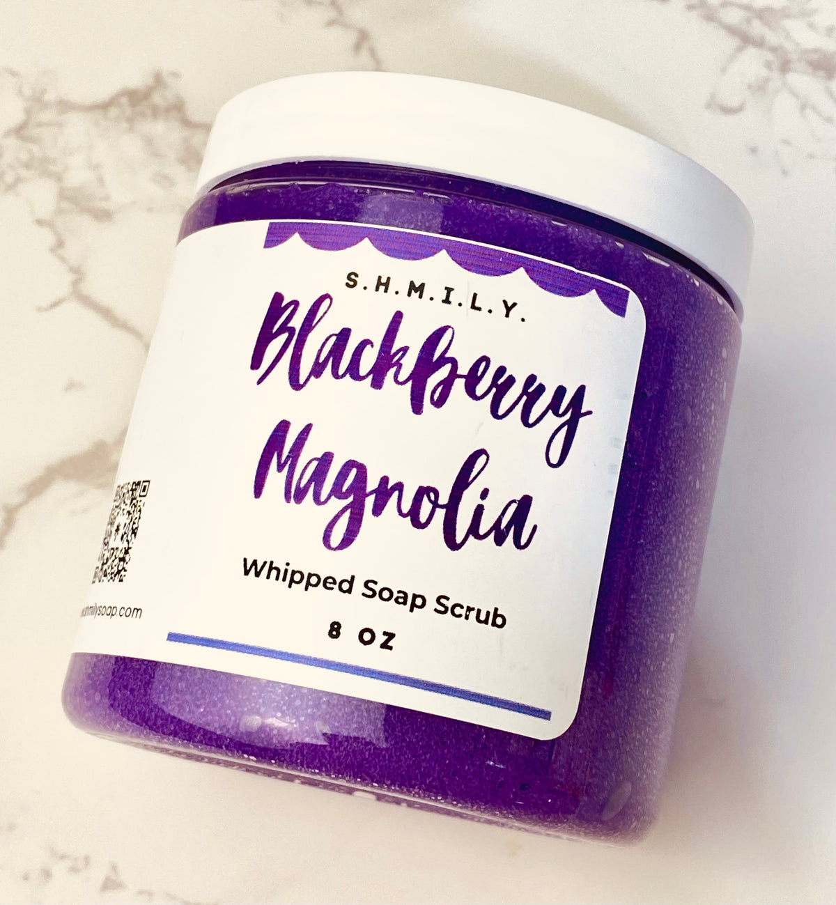 Blackberry Magnolia - Whipped Soap Sugar Scrub