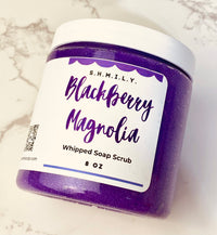 Blackberry Magnolia - Whipped Soap Sugar Scrub