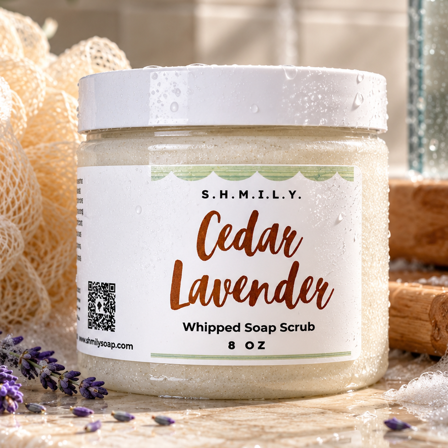 CEDAR LAVENDER SUGAR SCRUB