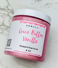 COCOA BUTTER VANILLA - WHIPPED SOAP SUGAR SCRUB