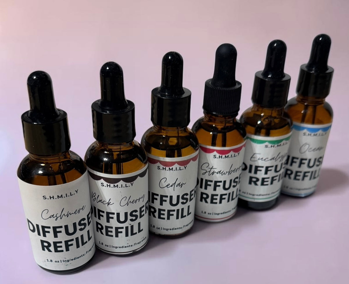 CAR DIFFUSER REFILL - 1.2 ounce Bottle