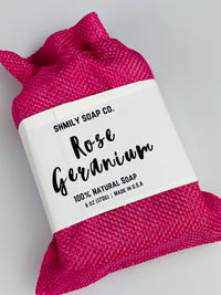 ROSE GERANIUM SOAP BAR