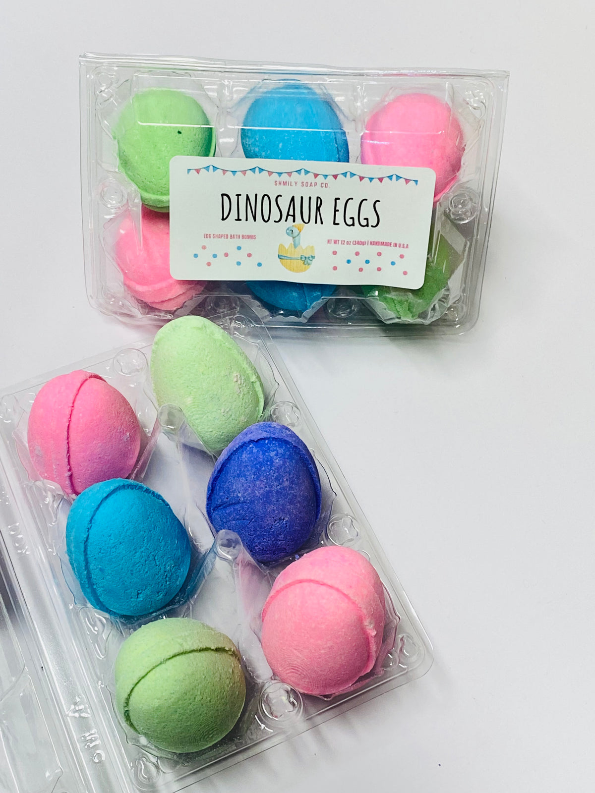 Dinosaur Egg Bath Bombs 6 pack